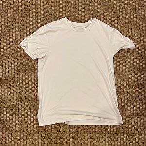 Lululemon Fundamental Tee Short Sleeve - Size Large (White Opal)